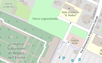 mappa parco del legno